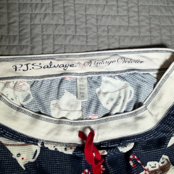 Cozy PJ Salvage ladies 1x pajama pants - Picture 2 of 5